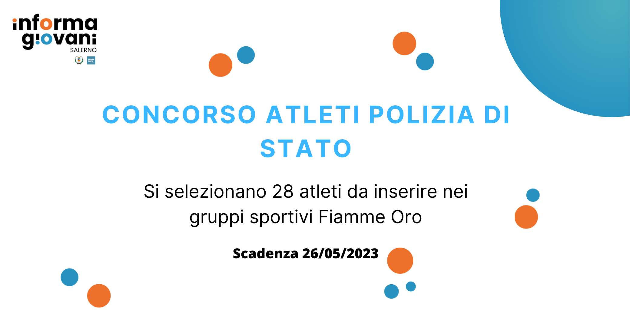CONCORSO ATLETI POLIZIA DI STATO