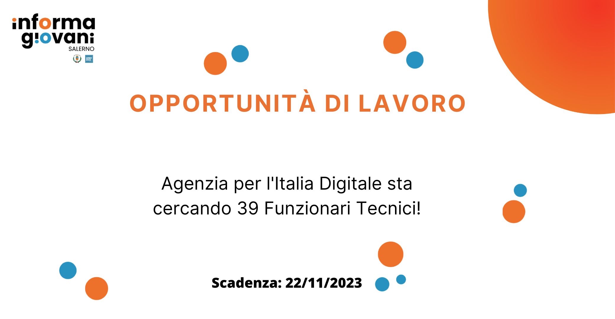 🌟 Opportunità di Lavoro: Agenzia per l’Italia Digitale cerca 39 Funzionari Tecnici!