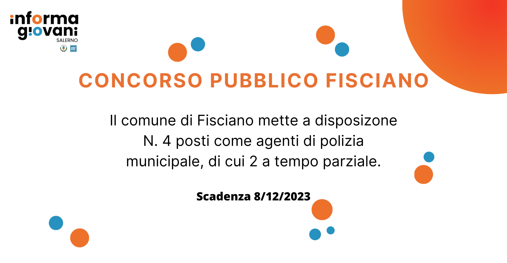 CONCORSO PUBBLICO FISCIANO