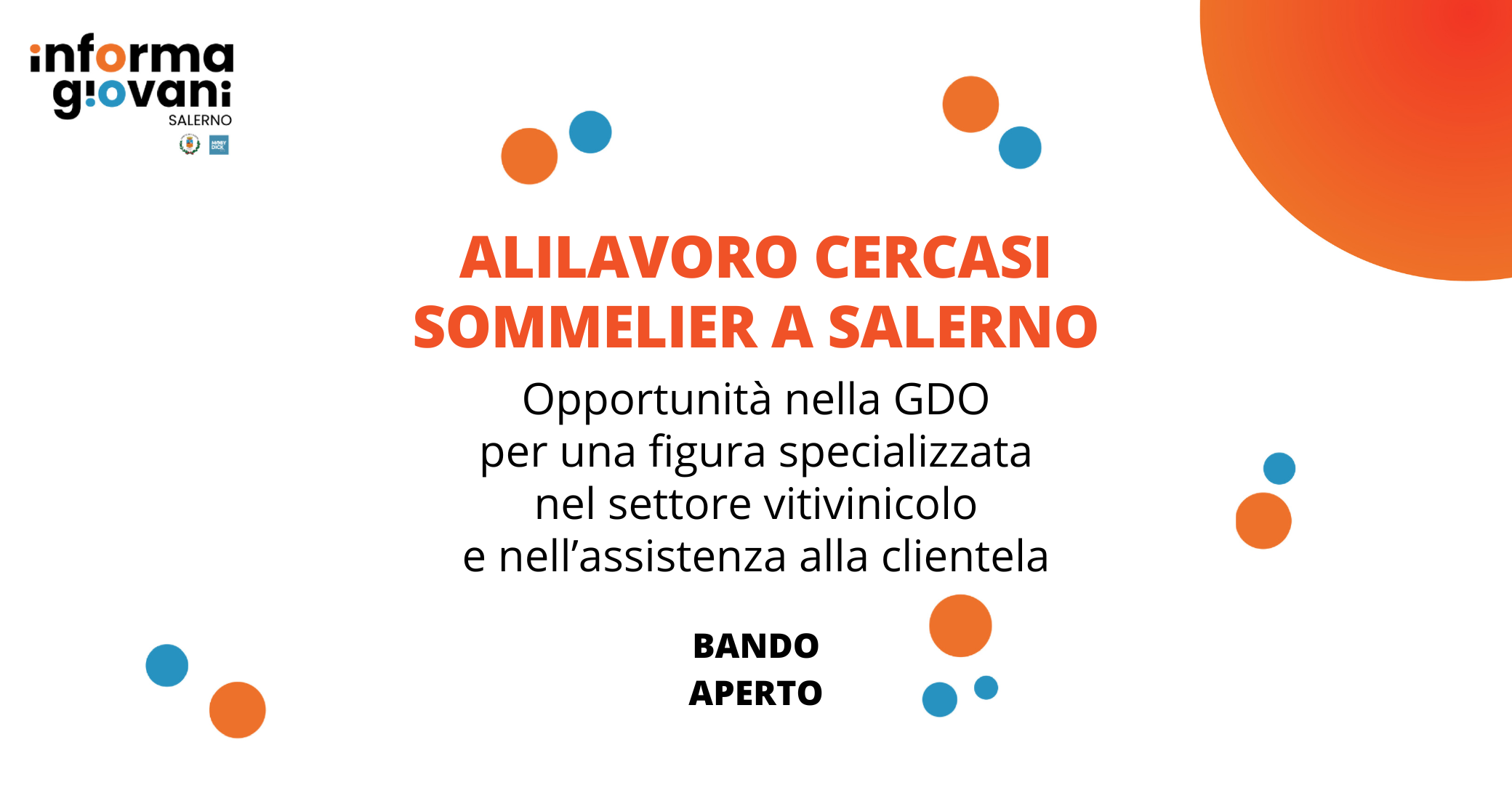 AliLavoro cercasi sommelier a Salerno